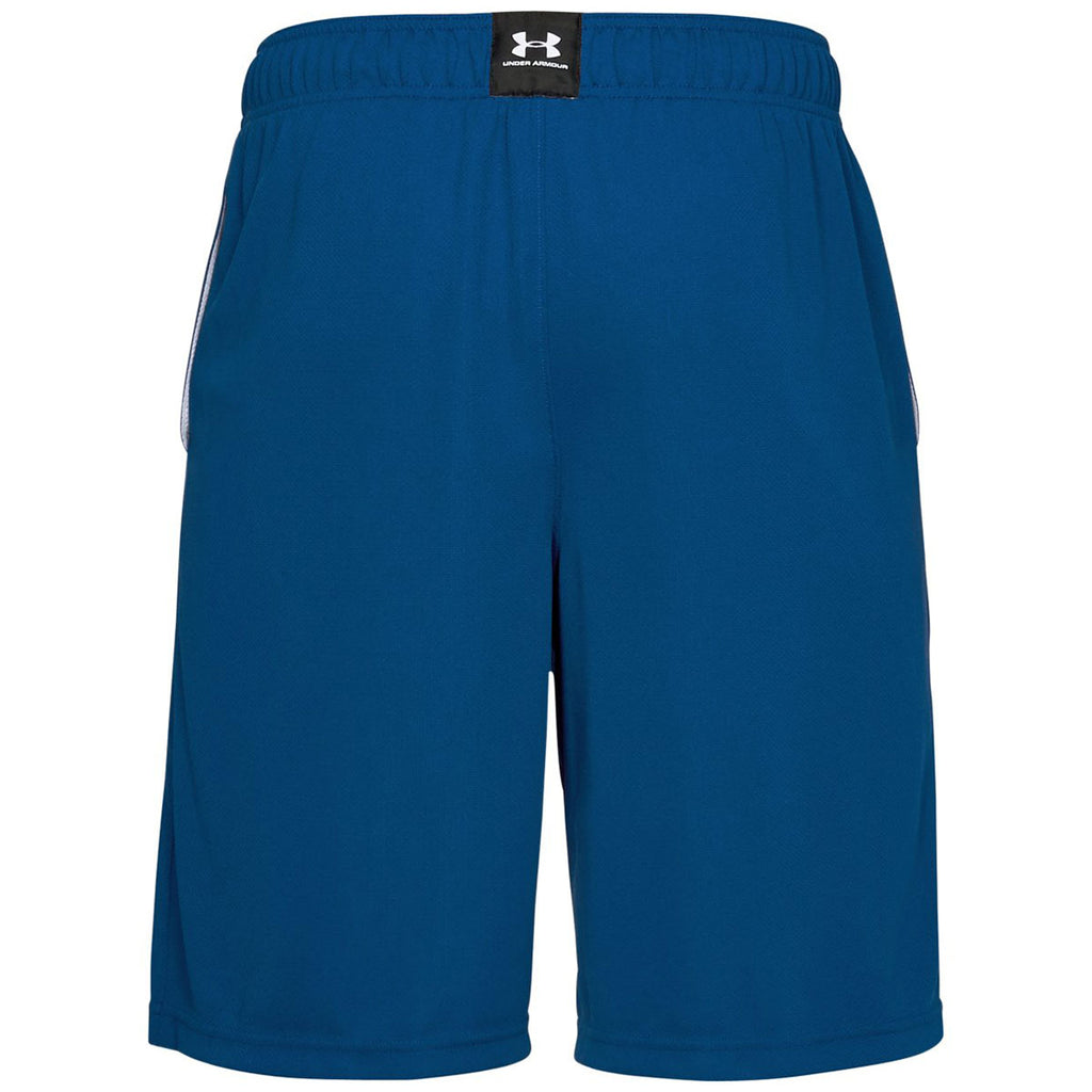 Under Armour Men's Royal/White Baseline 10" Shorts