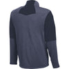 Under Armour Men's Midnight Navy Light Heather Peak Performance Fleece Full Zip