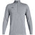 Under Armour Men's Steel Light Heather Peak Performance Fleece Quarter Zip