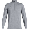 Under Armour Men's Steel Light Heather Peak Performance Fleece Quarter Zip