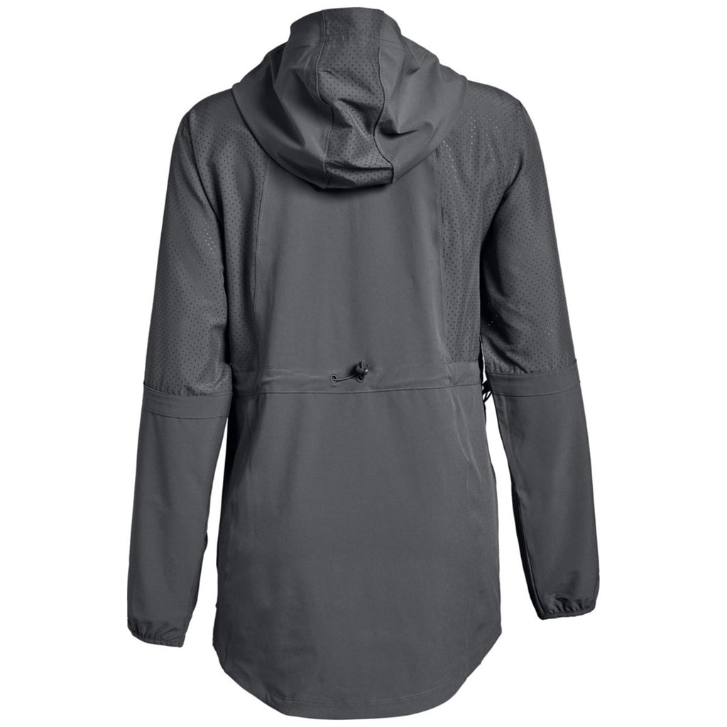 Under Armour Women's Graphite Squad Woven 1/2 Zip