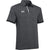 Under Armour Men's Black Medium Heather Elevated Polo