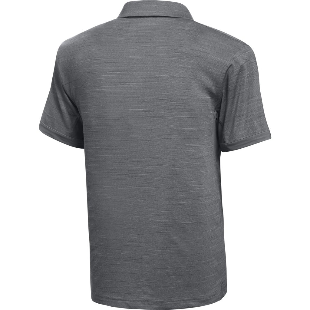 Under Armour Men's Graphite Medium Heather Elevated Polo