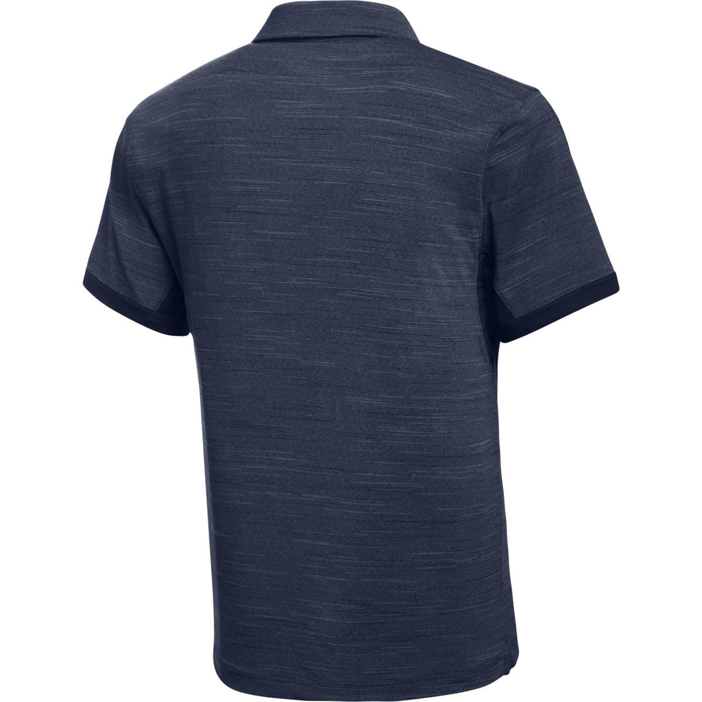 Under Armour Men's Midnight Navy Medium Heather Elevated Polo