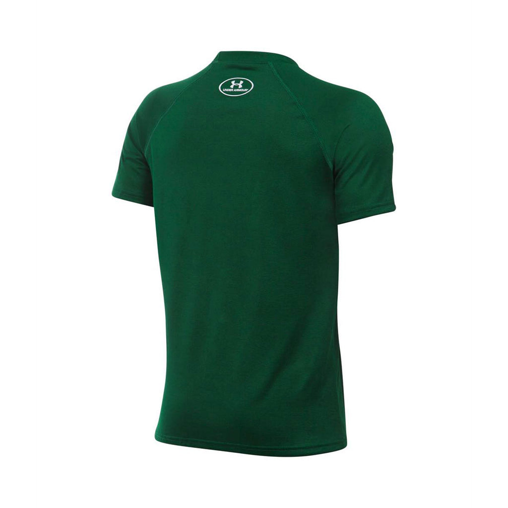 Under Armour Boy's Forest Green Locker Tee 2.0