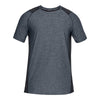 Under Armour Men's Black Heather MK1 Short Sleeve Shirt