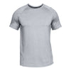 Under Armour Men's Steel Light Heather MK1 Short Sleeve Shirt