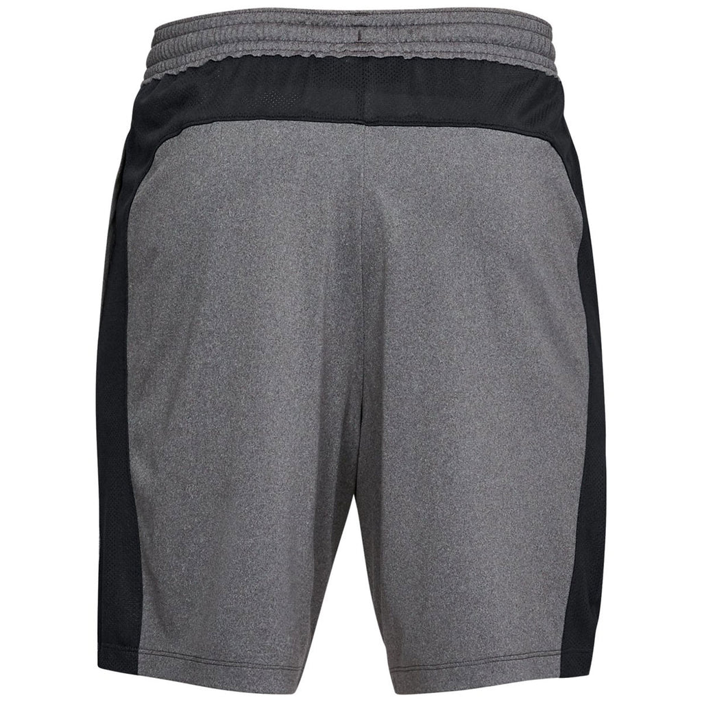 Under Armour Men's Charcoal Light Heather/Black MK1 Shorts