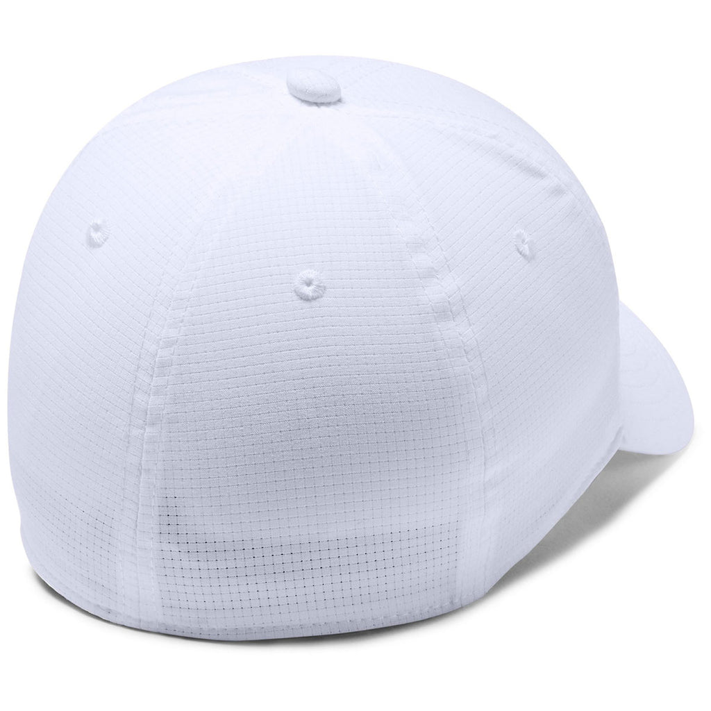 Under Armour White Men's Head Ref Cap