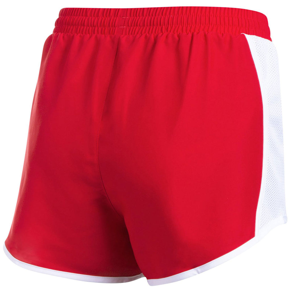 Under Armour Women's Red Team Fly By Shorts