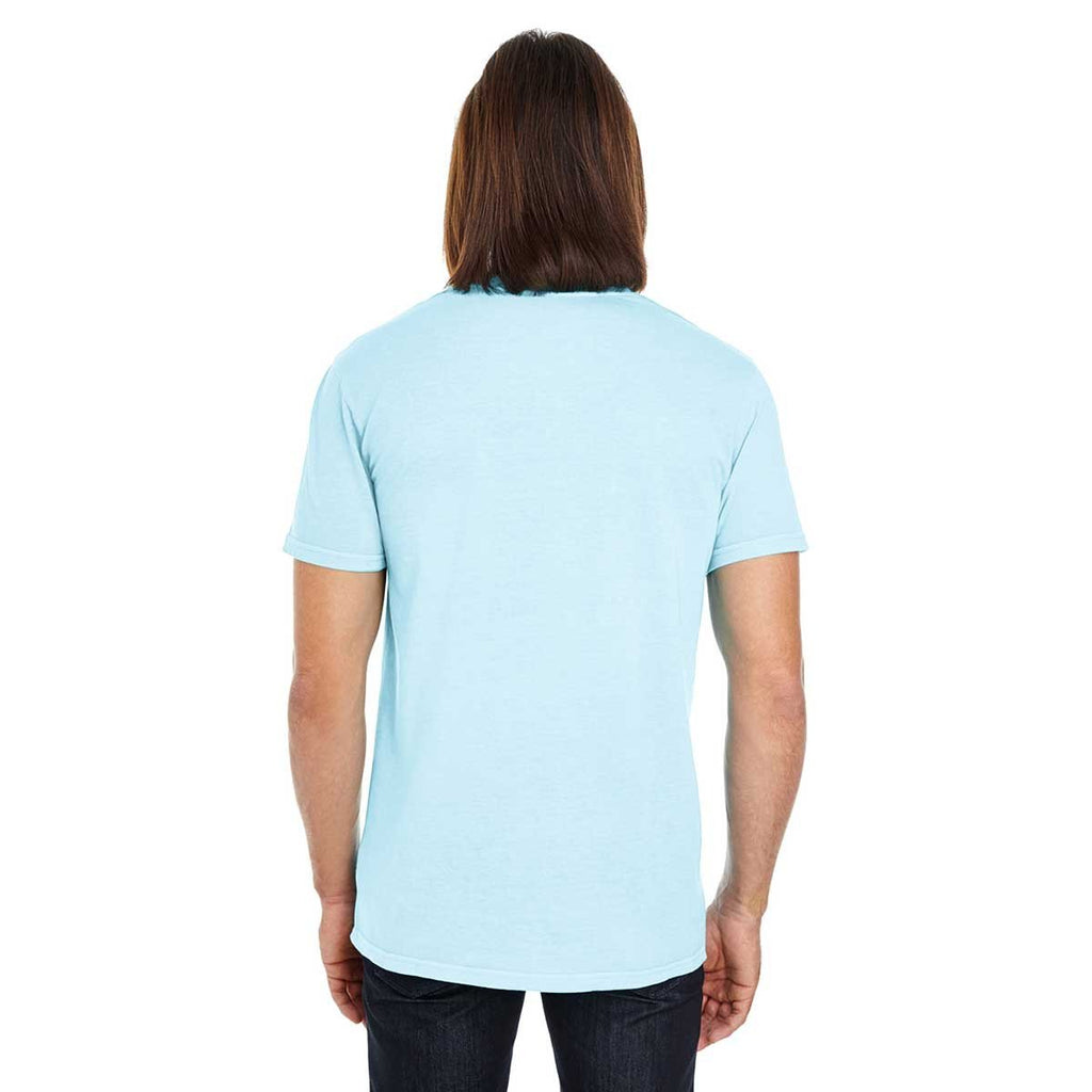 Threadfast Unisex Chambray Pigment Dye Short-Sleeve T-Shirt