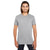 Threadfast Unisex Grey Pigment Dye Short-Sleeve T-Shirt