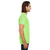 Threadfast Unisex Lime Pigment Dye Short-Sleeve T-Shirt