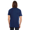 Threadfast Unisex Navy Pigment Dye Short-Sleeve T-Shirt