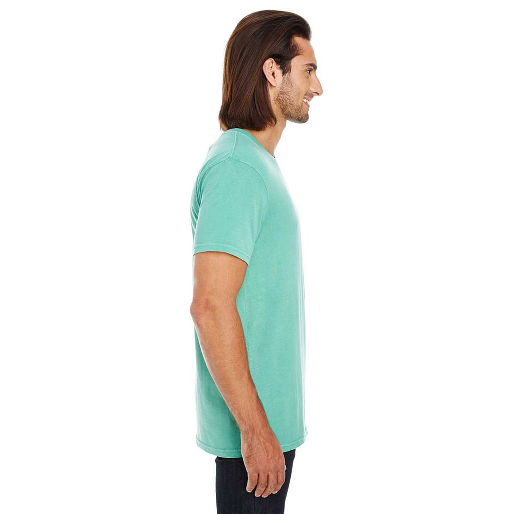 Threadfast Unisex Seafoam Pigment Dye Short-Sleeve T-Shirt