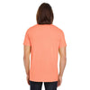 Threadfast Unisex Tangerine Pigment Dye Short-Sleeve T-Shirt