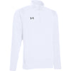 Under Armour Men's White Hustle Fleece 1/4 Zip