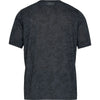 Under Armour Men's Black Threadborne Printed Short Sleeve