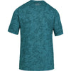 Under Armour Men's Tourmaline Teal Threadborne Printed Short Sleeve