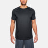 Under Armour Men's Anthracite Black MK1 Dash Fade Short Sleeve T Shirt