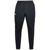 Under Armour Men's Black/White Sportstyle Pique Pant