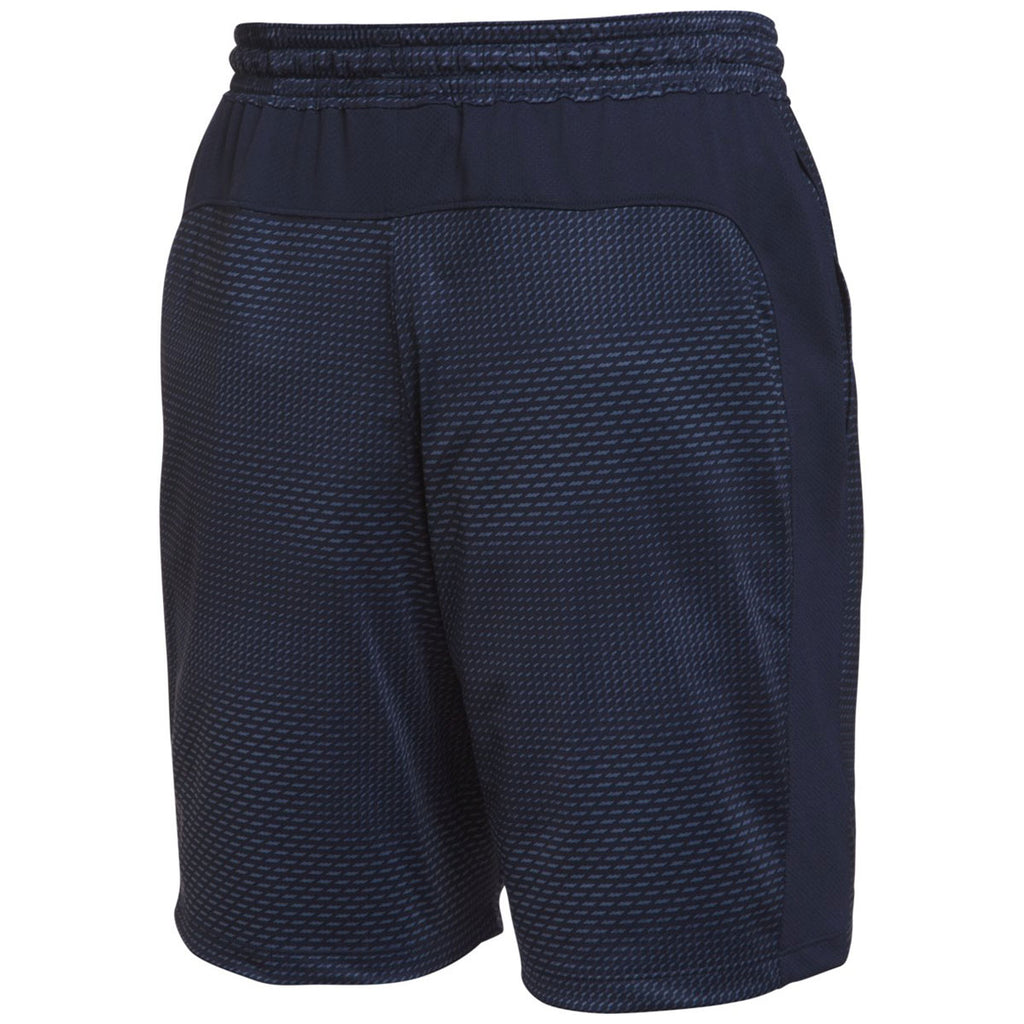 Under Armour Men's Midnight Navy Printed Raid Shorts