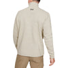 Under Armour Men's Khaki Base Fade Heather Henley Long Sleeve