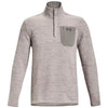 Under Armour Men's Pewter Henley Long Sleeve