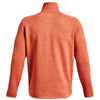 Under Armour Men's Papaya Medium Heather Henley Long Sleeve