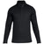 Under Armour Men's Black Sweaterfleece Snap Mock Neck