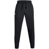 Under Armour Men's Black Light Heather Hustle Fleece Jogger