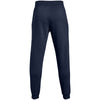 Under Armour Men's Midnight Navy Light Heather Hustle Fleece Jogger