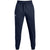 Under Armour Men's Midnight Navy Light Heather Hustle Fleece Jogger