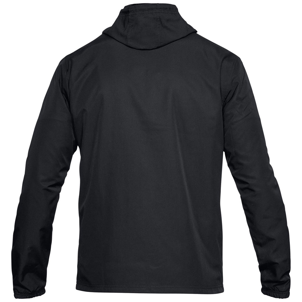 Under Armour Men's Black Sportstyle Woven Hoodie