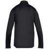 Under Armour Men's Black Fleece Half Zip