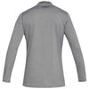 Under Armour Men's Charcoal Light Heather CG Mock Fitted