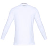 Under Armour Men's White CG Mock Fitted