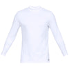 Under Armour Men's White CG Mock Fitted