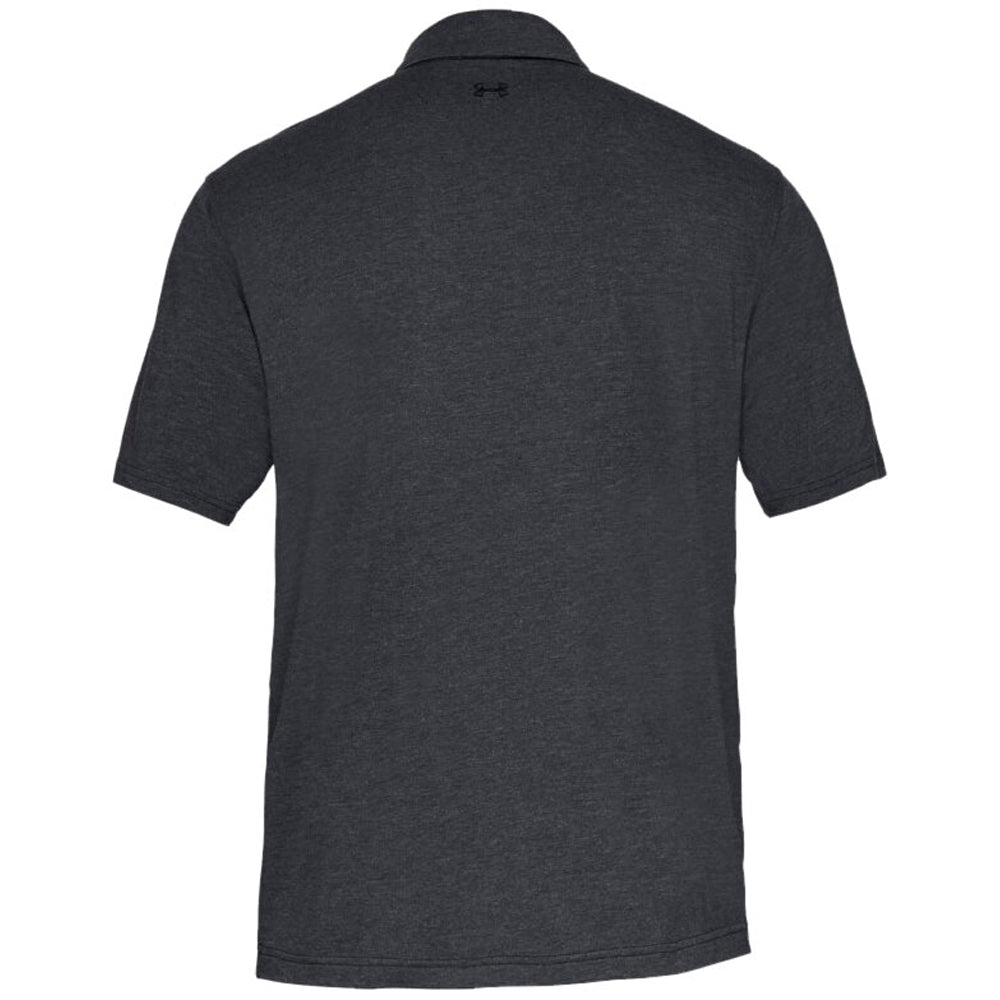 Under Armour Men's Black CC Scramble Polo