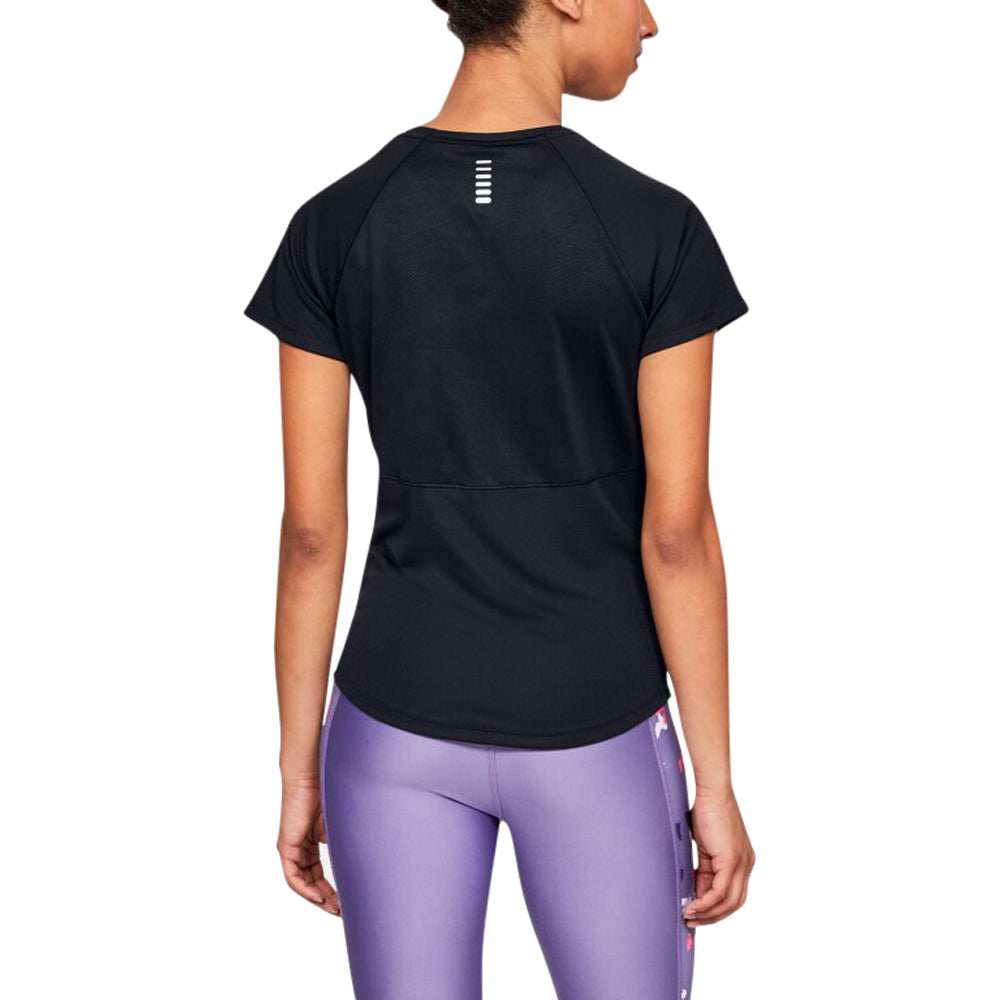 Under Armour Women's Black Speed Stride Short Sleeve