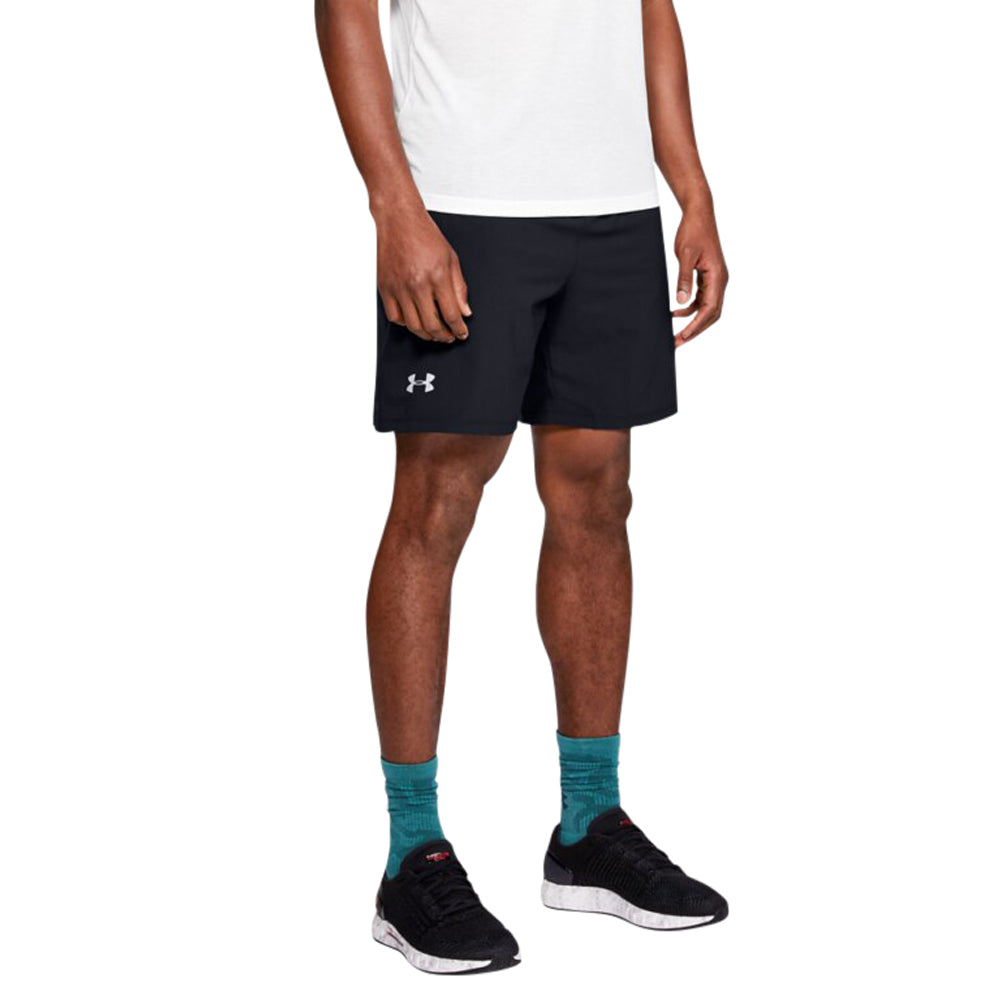 Under Armour Men's Black Launch 7" Shorts