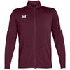 Under Armour Men's Maroon Rival Knit Jacket