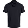 Under Armour Men's Black Team Stadium Short Sleeve Hoody