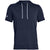 Under Armour Men's Midnight Navy Team Stadium Short Sleeve Hoody