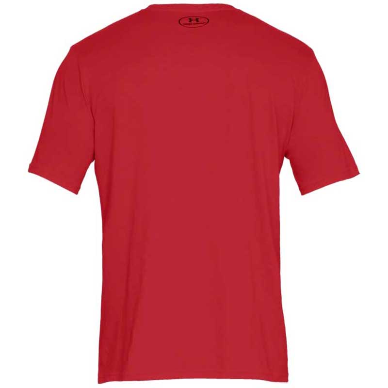 Under Armour Men's Red Sportstyle Left Chest Short Sleeve