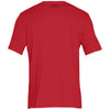 Under Armour Men's Red Sportstyle Left Chest Short Sleeve