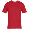 Under Armour Men's Red Sportstyle Left Chest Short Sleeve