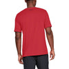 Under Armour Men's Red Sportstyle Left Chest Short Sleeve