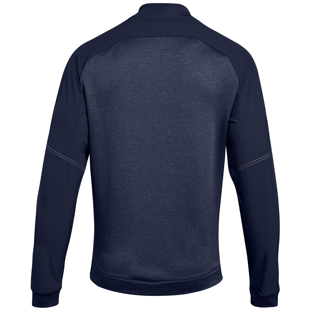 Under Armour Men's Midnight Navy Qualifier Hybrid Warm-Up Jacket