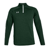 Under Armour Men's Forest Green Qualifier Hybrid 1/4 Zip